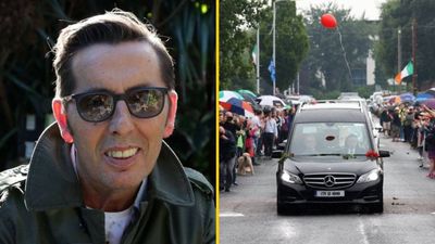 Huge crowds line the streets to pay respects to Christy Dignam