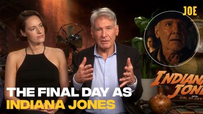 Harrison Ford and Indiana Jones 5’s cast and crew describe his final day as the legendary character