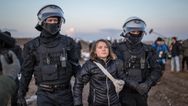 Greta Thunberg charged over actions during climate protest