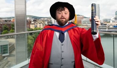 Oscar-winning An Irish Goodbye star receives honorary doctorate