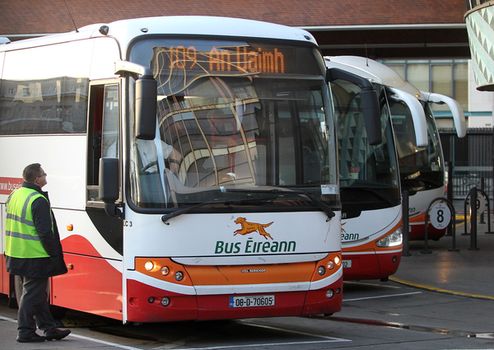 Bus Éireann bus stolen