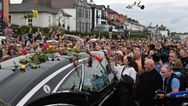 Irish music legends attend Sinéad O’Connor’s funeral in Bray