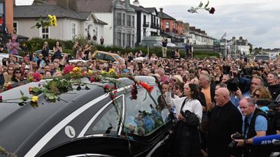 Irish music legends attend Sinéad O’Connor’s funeral in Bray