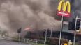 Major fire breaks out at McDonald’s restaurant in Newbridge