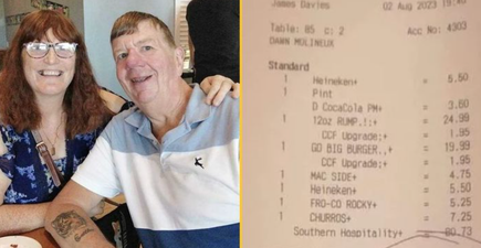 Couple left ‘gobsmacked’ and ‘in tears’ after kind gesture by restaurant