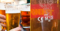 Publican reveals what the number on a pint glass means