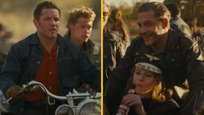 Tom Hardy returns to the big screen after two years with new biker movie