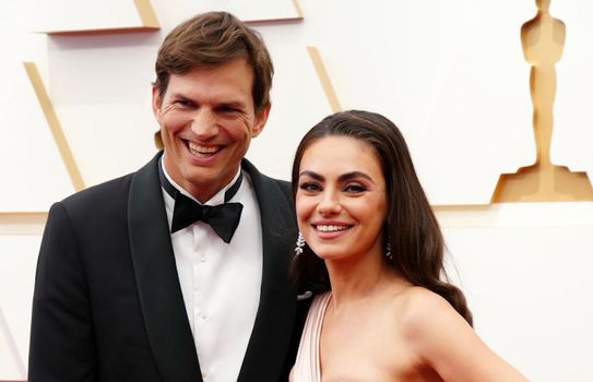 Ashton Kutcher and Mila Kunis