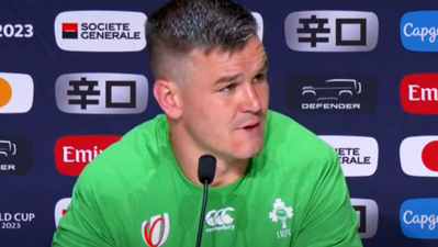 Johnny Sexton stands up for Springbok star with impressive press conference speech