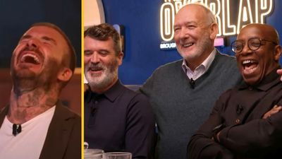 Roy Keane shows great comic timing as David Beckham discusses 1998 World Cup incident
