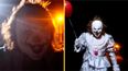 Pennywise-like clown terrifying village dares police to catch them in creepy online clip