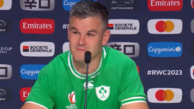 Johnny Sexton had a post-match message he desperately wanted to convey