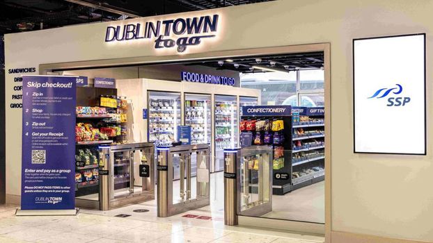 Dublin airport AI shop