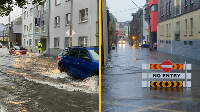Storm Babet: Status Orange warnings issued as Cork suffers ‘significant flooding’