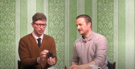 WATCH: Michael Fry learns the ins and outs of origami on Lyons Square Talk