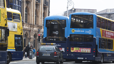 “Quick-thinking driver” saves passengers from huge Dublin Bus fire