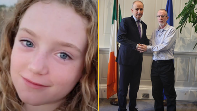 ‘Emily turns nine on Friday’ – Micheál Martin visits Israeli neighbourhood where Emily Hand was last seen