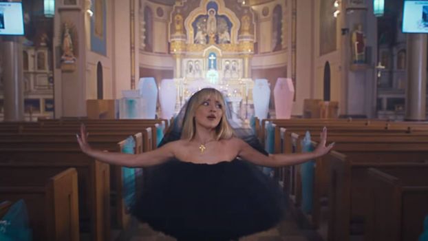 Catholic priest music video