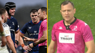 English referee scolds James Ryan as Leinster’s co-captain plan goes awry