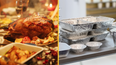 Man divides opinion after serving Christmas dinner in foil trays