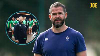 Andy Farrell opinion of Johnny Sexton confirmed in Netflix changing room speech