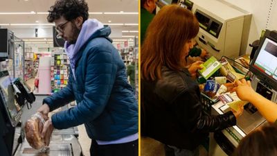 Customers left fuming after being asked to tip at self-checkouts