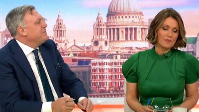 Susanna Reid fights back tears as she announces Strictly star’s death live on air