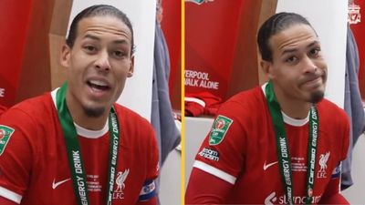 Virgil van Dijk speaks with spot-on Dublin accent after Carabao Cup heroics