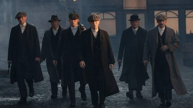 Irish gangs Peaky Blinders show