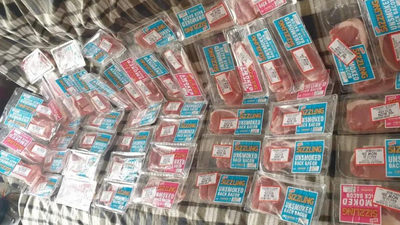 Shoppers slam ‘selfish’ woman after she takes 60 packs of reduced bacon