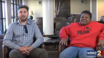 Businessman rewards boy after he mistook him for a homeless man