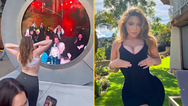 OnlyFans model who flashed Dublin through portal reveals she did it as revenge for 9/11 photo
