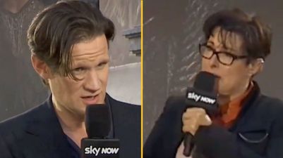 Matt Smith praised for correcting Sue Perkins over co-star’s pronouns