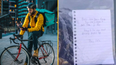 Delivery driver leaves ‘passive aggressive note’ after customer gives €9 tip