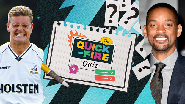 Quick-fire quiz: Day 296