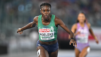 Rhasidat Adeleke set to miss Irish mixed relay