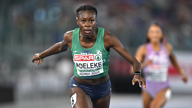 Rhasidat Adeleke relay