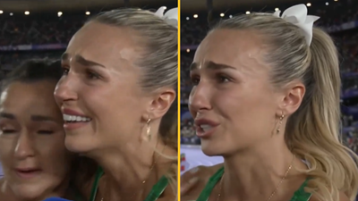 Sharlene Mawdsley gives heart-breaking interview after Irish relay team finish fourth