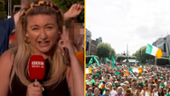 BBC cut short live broadcast of Team Ireland homecoming after kids shout ‘Up The Ra’
