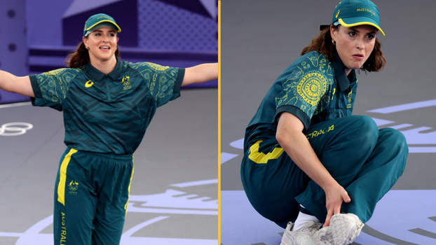 Olympics breakdancer