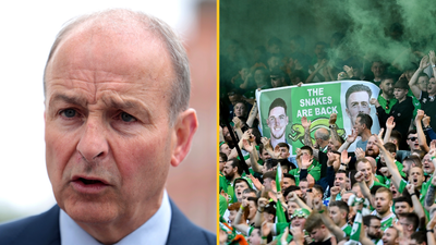 Tánaiste blasts Irish fans who booed English national anthem during Aviva clash