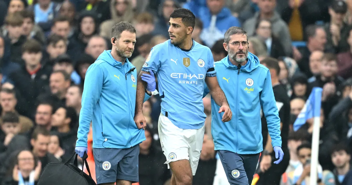 Rodri set to miss the rest of the season through ACL injury