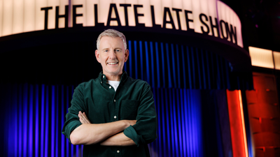 Here's the line-up for the Late Late's first show of its new season