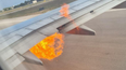 Nearly 200 Ryanair passengers evacuated after plane catches fire