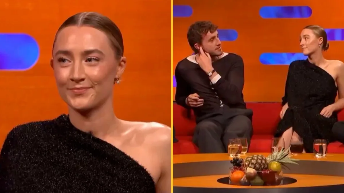 Saoirse Ronan praised for comment that silenced men on Graham Norton Show