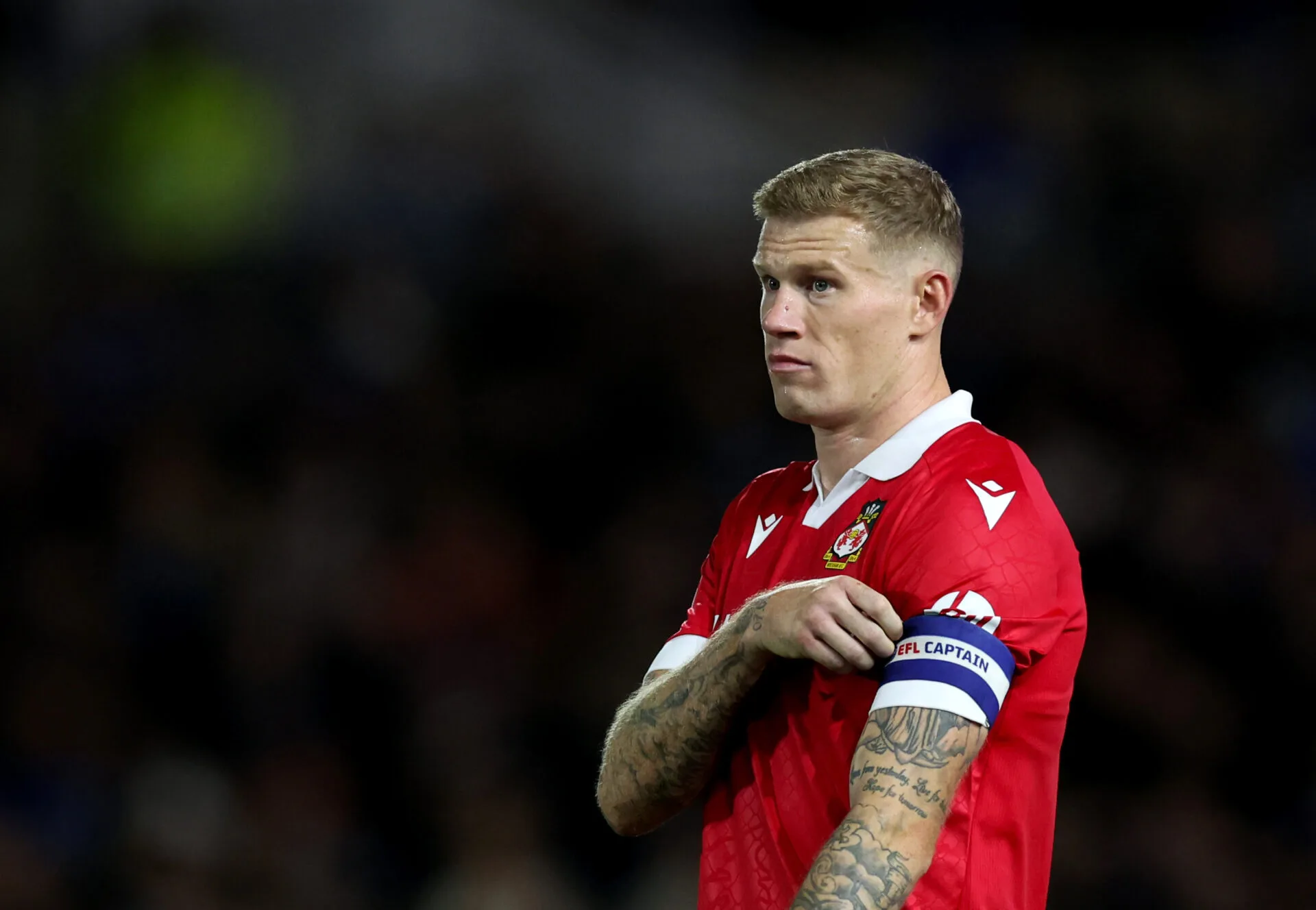 James McClean shares reason why he refused to stand with Wrexham teammates for Remembrance Day silence