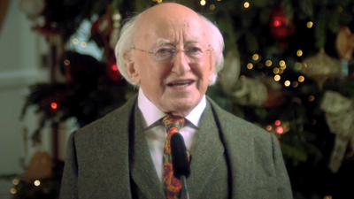 Michael D. Higgins appeals for peace in his final Christmas message as President