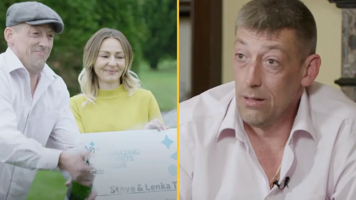 Builder who won £105m Lottery finished client’s conservatory for free so she could use money at Christmas