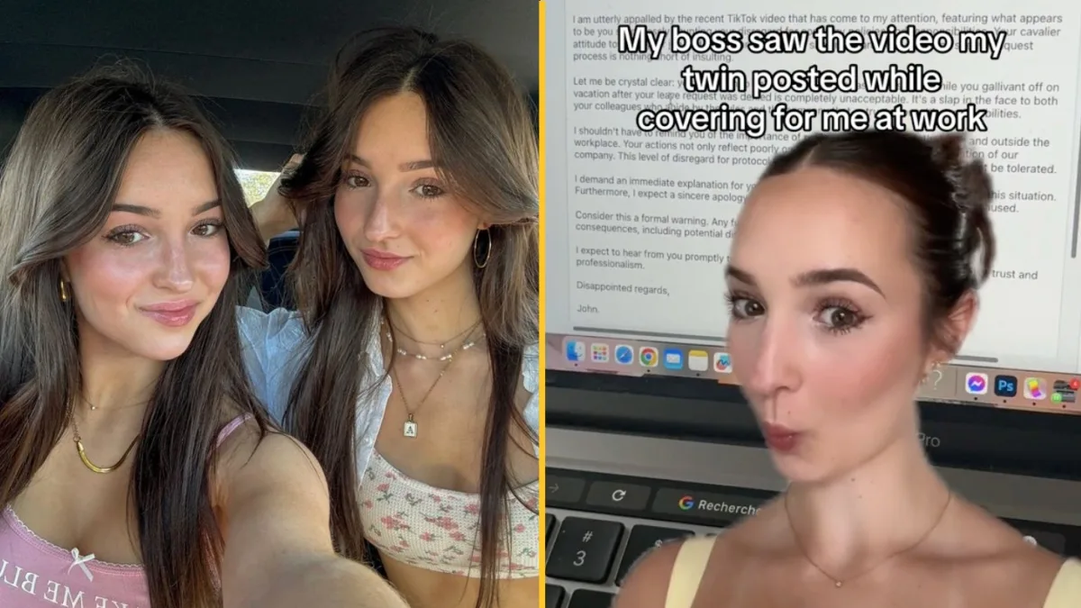 Woman ‘lets her identical twin go to work for her while she goes on holiday’