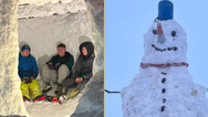 Cork teens build igloo as cold-snap sweeps country